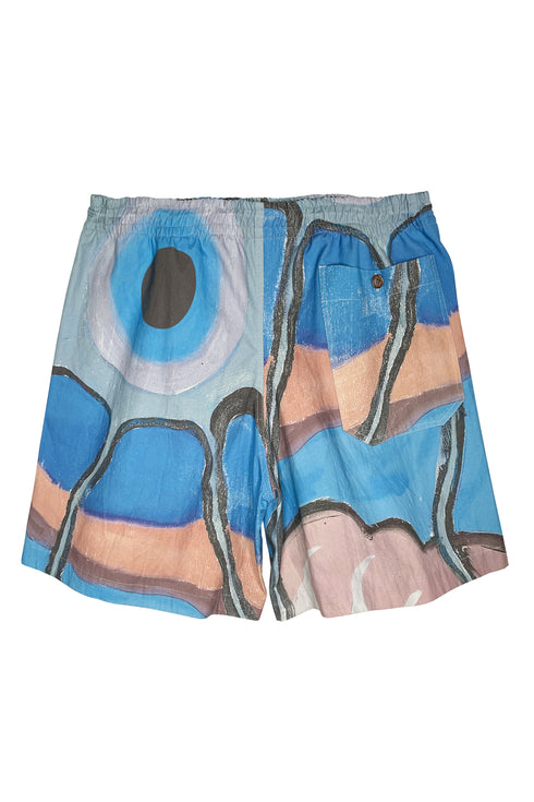 SPIRIT AMEBA PANTS -BLUE-